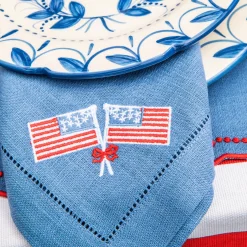 Napkins | For The Hostess<Mrs. Alice Fourth of July Napkins (Set of 4)