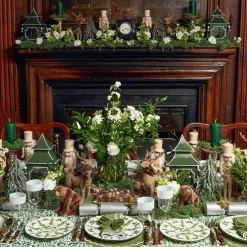 Christmas Decorations<Mrs. Alice Frosted Fir Trees (Pair)