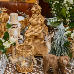 Christmas Decorations<Mrs. Alice Frosted Fir Trees (Pair)