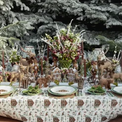 Christmas Decorations<Mrs. Alice Frosted Fir Trees (Pair)