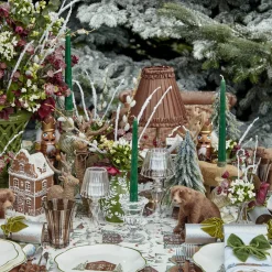Christmas Decorations<Mrs. Alice Frosted Fir Trees (Pair)