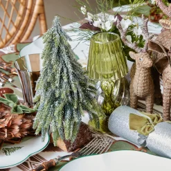 Christmas Decorations<Mrs. Alice Frosted Fir Trees (Pair)