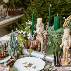 Christmas Decorations<Mrs. Alice Frosted Fir Trees (Pair)