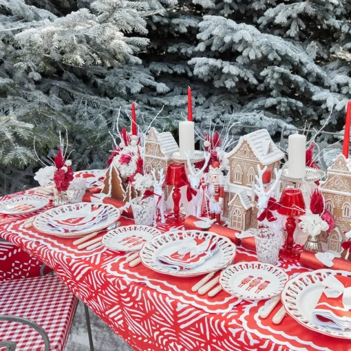 Christmas Decorations<Mrs. Alice Frosted Gingerbread Townhouse (Medium)