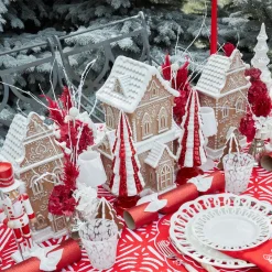 Christmas Decorations<Mrs. Alice Frosted Gingerbread Townhouse (Medium)