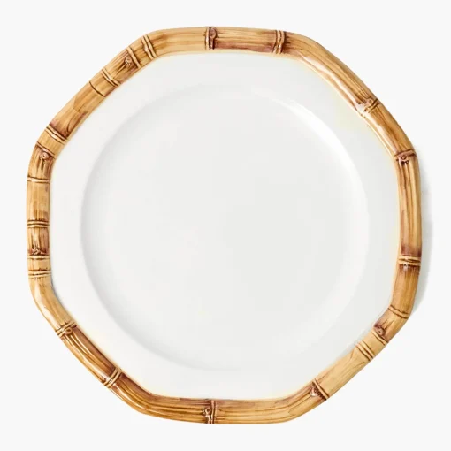 Dinner Plates<Mrs. Alice Geometric Bamboo Dinner Plate