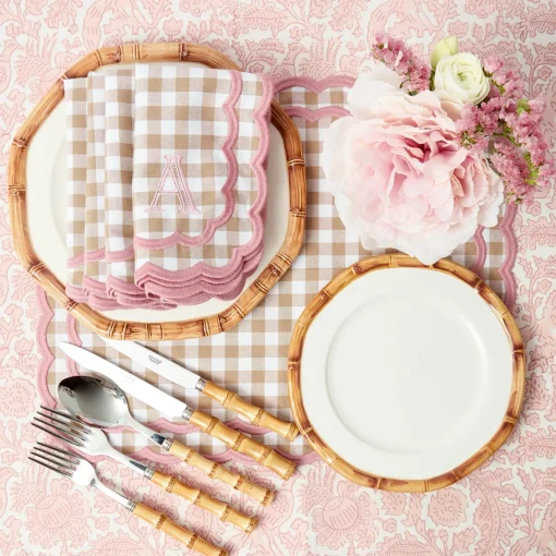 Starter Plates<Mrs. Alice Geometric Bamboo Starter Plate