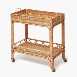Furniture | Furniture<Mrs. Alice Giovanni Rattan Bar Cart