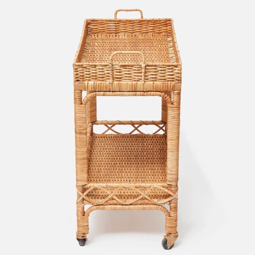 Furniture | Furniture<Mrs. Alice Giovanni Rattan Bar Cart