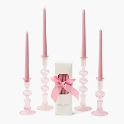 Summer Candleware | Candles<Mrs. Alice Gisele Pink Candle Set