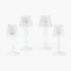 Summer Glassware | Summer Candleware<Mrs. Alice Glass Lantern Tea Light Holder Set