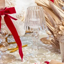 Summer Glassware | Summer Candleware<Mrs. Alice Glass Lantern Tea Light Holder Set