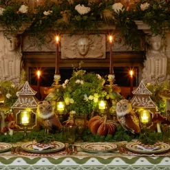 Autumn Decorations<Mrs. Alice Glitter Velvet Pumpkin Family
