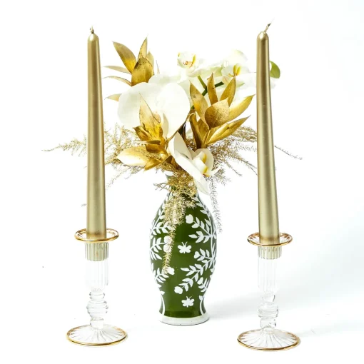 Candles<Mrs. Alice Gold Candles (Set of 8)