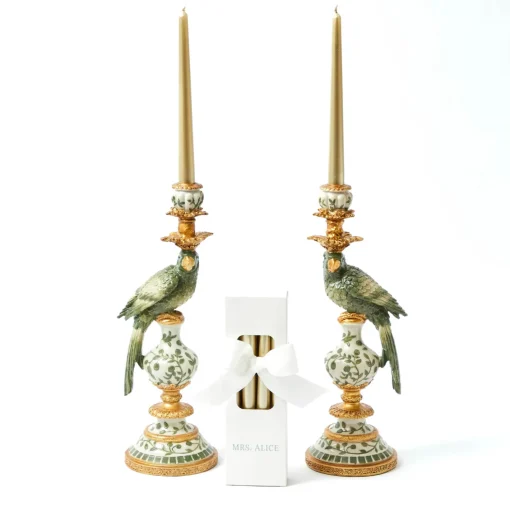 Candles<Mrs. Alice Gold Candles (Set of 8)