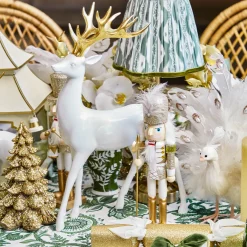 Christmas Decorations<Mrs. Alice Gold Glitter Nutcracker (Pair)