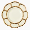 Dinner Plates<Mrs. Alice Gold Petal Bamboo Ceramic Dinner Plate