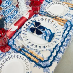 Napkin Rings & Bows<Mrs. Alice Gold Trimmed Navy Velvet Bows (Set of 4)