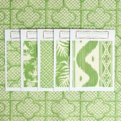 Serena Fresson Fabrics<Mrs. Alice Green Bamboo Trellis Fabric