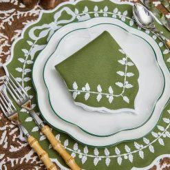 Placemats | For The Chalet<Mrs. Alice Green Bow Laurel Placemats (Set of 4)