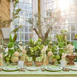 Tablecloths<Mrs. Alice Green Fern Stripe Tablecloth