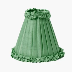 Lampshades<Mrs. Alice Green Frilled Silk Lampshade (18cm)