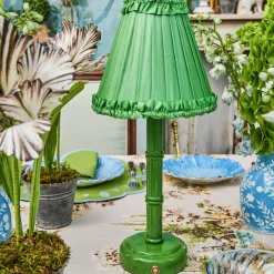 Lampshades<Mrs. Alice Green Frilled Silk Lampshade (18cm)