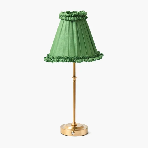 Lampshades<Mrs. Alice Green Frilled Silk Lampshade (18cm)