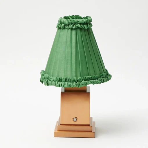 Lampshades<Mrs. Alice Green Frilled Silk Lampshade (18cm)