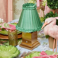 Lampshades<Mrs. Alice Green Frilled Silk Lampshade (18cm)