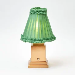 Lampshades<Mrs. Alice Green Frilled Silk Lampshade (18cm)
