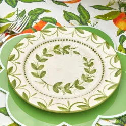 Dinner Plates | Crockery Sets<Mrs. Alice Green Garland Dinner Plates (Set of 4)