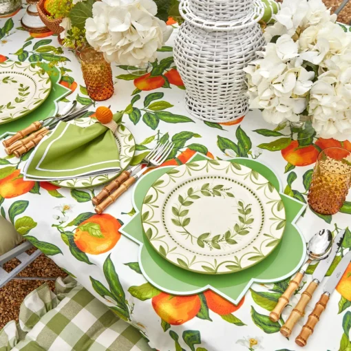 Dinner Plates | Crockery Sets<Mrs. Alice Green Garland Dinner Plates (Set of 4)