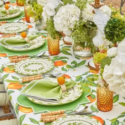 Dinner Plates | Crockery Sets<Mrs. Alice Green Garland Dinner Plates (Set of 4)