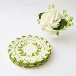 Dinner Plates | Crockery Sets<Mrs. Alice Green Garland Dinner Plates (Set of 4)