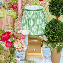 Lampshades<Mrs. Alice Green Ikat  Lampshade (18cm)