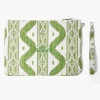 Mrs. Alice Tote Bags | Mrs. Alice Monogram<Mrs. Alice Green Ikat Pochette