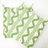 Cushions<Mrs. Alice Green Ikat Seat Pad Cushion