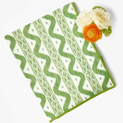 Summer Table Linen | Tablecloths<Mrs. Alice Green Ikat Tablecloth