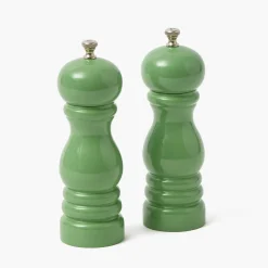 Summer Crockery | Crockery Sets<Mrs. Alice Green Lacquer Salt & Pepper Set