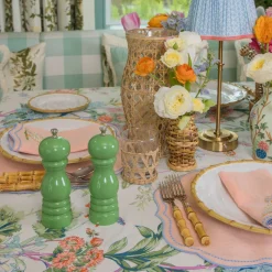 Summer Crockery | Crockery Sets<Mrs. Alice Green Lacquer Salt & Pepper Set
