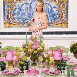 Summer Crockery | Crockery Sets<Mrs. Alice Green Lacquer Salt & Pepper Set