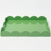 Trays | For Her<Mrs. Alice Green Lacquer Scalloped Tray