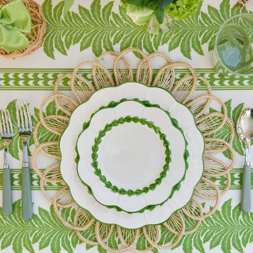 Crockery Sets<Mrs. Alice Green Laurel Dinner & Starter Plates (Set of 8)