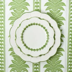Crockery Sets<Mrs. Alice Green Laurel Dinner & Starter Plates (Set of 8)