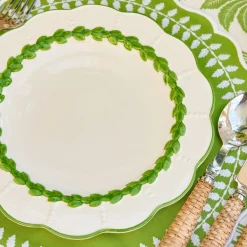 Crockery Sets<Mrs. Alice Green Laurel Dinner & Starter Plates (Set of 8)