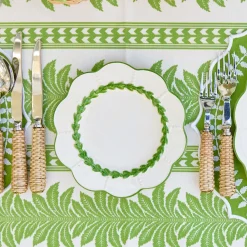 Starter Plates | Crockery Sets<Mrs. Alice Green Laurel Starter Plates (Set of 4)