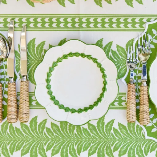 Starter Plates | Crockery Sets<Mrs. Alice Green Laurel Starter Plates (Set of 4)