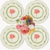 Summer Crockery | Crockery Sets<Mrs. Alice Green Laurel Tulip Dinner & Starter Plates (Set of 8)