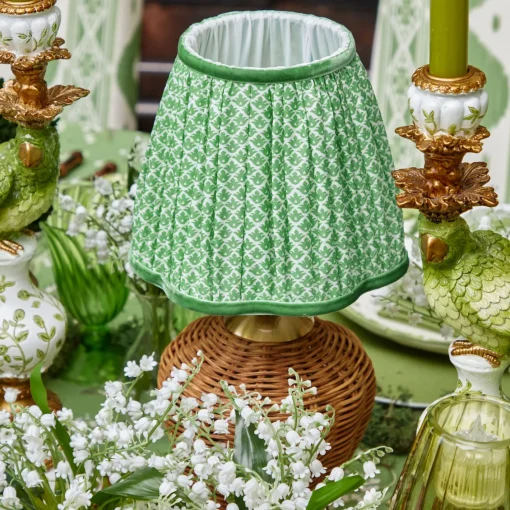 Lampshades<Mrs. Alice Green Lotus Lampshade (18cm)